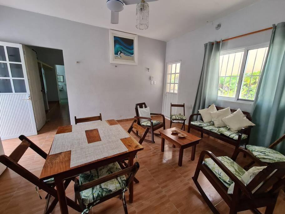 Apartament Casa Perla Marina, Pequena Casa Frente A La Playa. El Cuyo Zewnętrze zdjęcie
